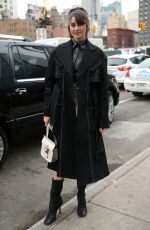 SHAILENE WOODLEY Out at New York Fashion Week 02/111/2019