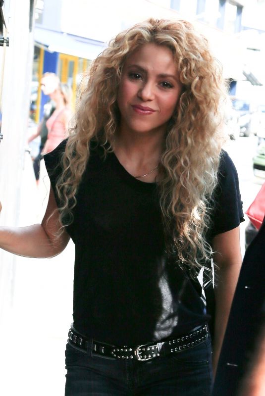 SHAKIRA Out and About in Barcelona 02/26/2019