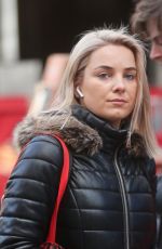 SIAN WELBY Arrives at Global Radio in London 02/12/2019