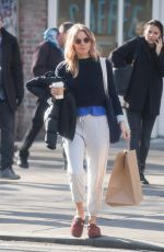 SIENNA MILLER Out in New York 02/15/2019