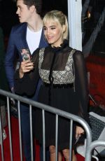 SOFIA BOUTELLA Arrives at Alita: Battle Angel Premiere in Los Angeles 02/05/2019