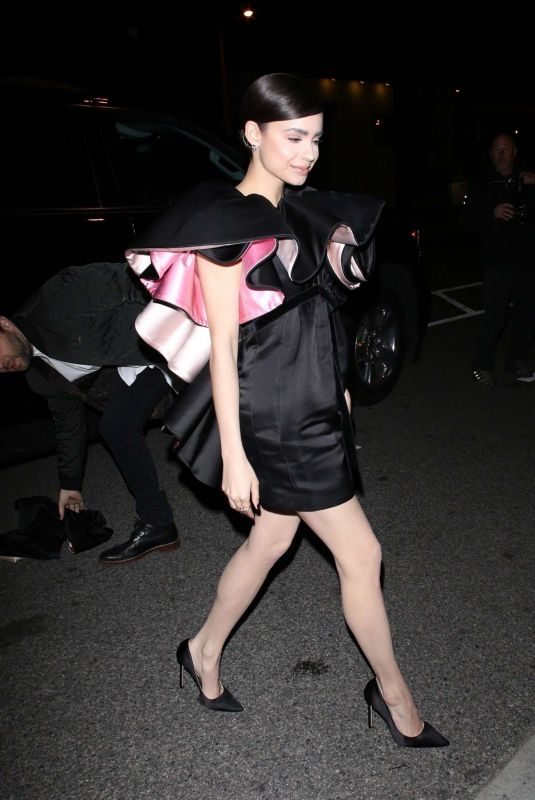 SOFIA CARSON Arrives at Vanity Fair Party in Los Angeles 02/19/2019