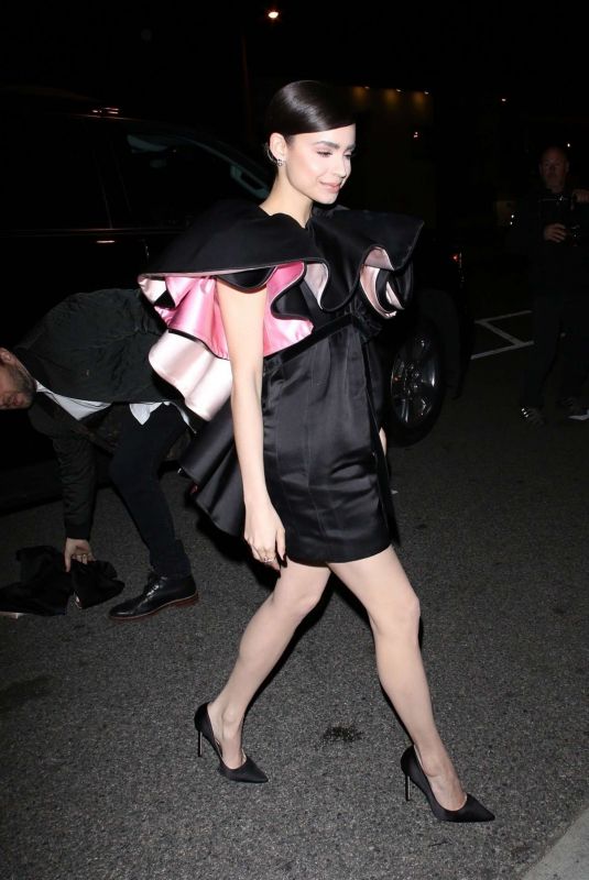SOFIA CARSON Arrives at Vanity Fair Party in Los Angeles 02/19/2019