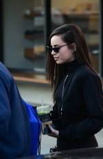 SOFIA CARSON at Alfred Coffee in Los Angeles 02/07/2019