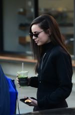 SOFIA CARSON at Alfred Coffee in Los Angeles 02/07/2019