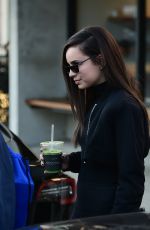 SOFIA CARSON at Alfred Coffee in Los Angeles 02/07/2019