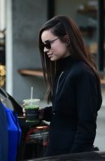SOFIA CARSON at Alfred Coffee in Los Angeles 02/07/2019