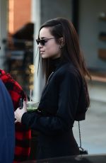 SOFIA CARSON at Alfred Coffee in Los Angeles 02/07/2019