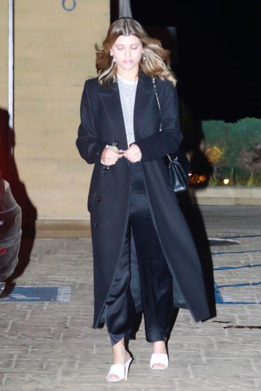 SOFIA RICHIE at Nobu in Malibu 01/31/2019