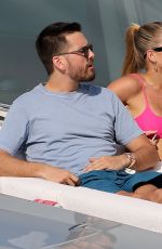 SOFIA RICHIE in a Pink Bikini on a Yacht in Miami 02/17/2019