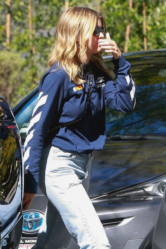 SOFIA RICHIE Out in Beverly Hills 02/22/2019