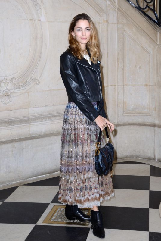 SOFIA SANCHEZ at Christian Dior Show at Paris Fashion Week 02/26/2019