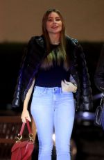 SOFIA VERGARA at Il Pastaio in Beverly Hills 02/04/2019