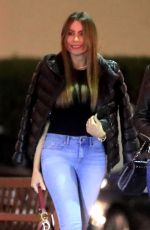 SOFIA VERGARA at Il Pastaio in Beverly Hills 02/04/2019