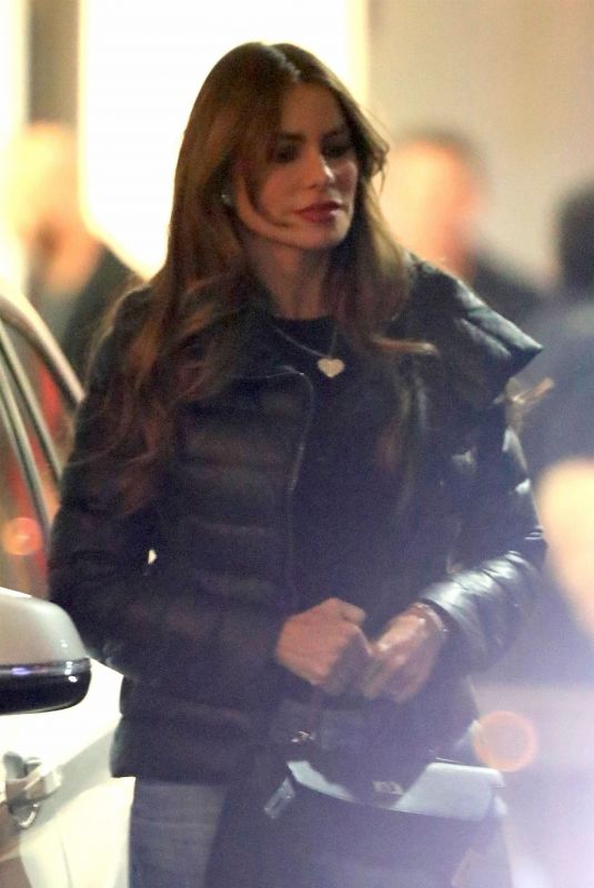 SOFIA VERGARA Leaves E Baldi in Beverly Hills 02/20/2019