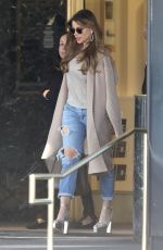 SOFIA VERGARA Shopping at Saks Fifth Avenue in Beverly Hills 02/07/2019