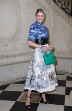 SOFIE VALKIERS at Christian Dior Show at Paris Fashion Week 02/26/2019