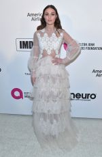 SOPHIE SKELTON at Elton John Aids Foundation Oscar Party in Hollywood 02/24/2019