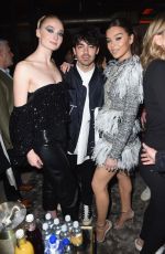 SOPHIE TURNER and JOE JONAS at Republic Records Grammys After-party in Los Angeles 02/10/2019