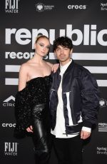 SOPHIE TURNER and JOE JONAS at Republic Records Grammys After-party in Los Angeles 02/10/2019