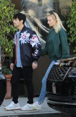 SOPHIE TURNER and Joe Jonas Out in Beverly Hills 02/23/2019