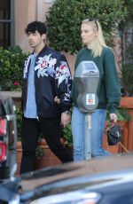 SOPHIE TURNER and Joe Jonas Out in Beverly Hills 02/23/2019