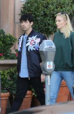 SOPHIE TURNER and Joe Jonas Out in Beverly Hills 02/23/2019