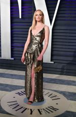 SOPHIE TURNER at Vanity Fair Oscar Party in Beverly Hills 02/24/2019