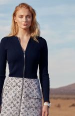 SOPHIE TURNER for Louis Vuitton Tambour Horizon Campaign