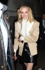 SOPHIE TURNER Leaves Corinthia Hotel in London 02/19/2019