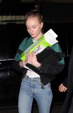 SOPHIE TURNER Out and About in London 02/13/2019