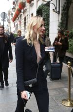 SOPHIE TURNER Out and About in Paris 02/10/2019