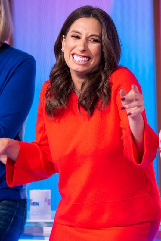 STACEY SOLOMON at Loose Women Show in London 02/15/2019