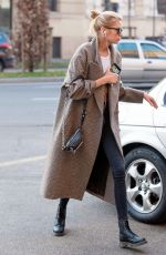 STELLA MAXWELL Arrives at Moschino Fashion Show in Milan 02/21/2019