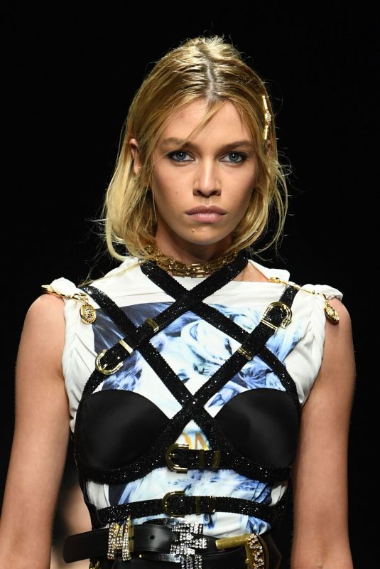 STELLA MAXWELL at Versace Runway Show at Milan Fashion Week 02/22/2019