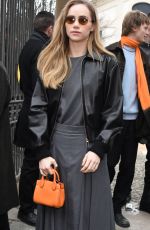 SUKI WATERHOUSE Arrives at Salvatore Ferragamo Fashion Show in Milan 02/23/2019