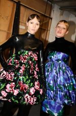 SUKI WATERHOUSE at Richard Quinn Show at London Fashion Week 02/19/2019