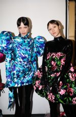 SUKI WATERHOUSE at Richard Quinn Show at London Fashion Week 02/19/2019