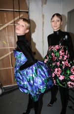 SUKI WATERHOUSE at Richard Quinn Show at London Fashion Week 02/19/2019