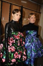 SUKI WATERHOUSE at Richard Quinn Show at London Fashion Week 02/19/2019