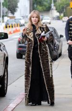 SUKI WATERHOUSE Out and About in Los Angeles 02/15/2019