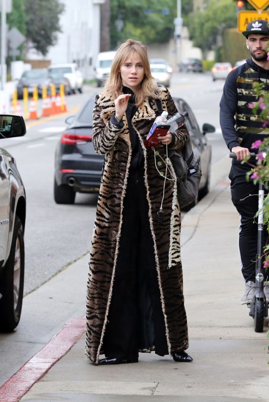 SUKI WATERHOUSE Out and About in Los Angeles 02/15/2019