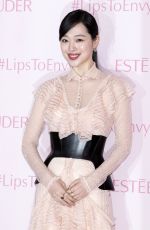 SULLI at Estee Lauder Fashion Photocall in Seoul 02/13/2019