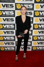 SYDNEY SWEENEY at VES Awards 2019 in beverly Hills 02/05/2019