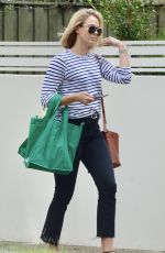 SYLVIA JEFFREYS Out for Coffee in Double Bay 02/26/2019