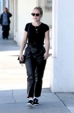 TANYA BURR Heading to a Meeting in Los Angeles 02/07/2019