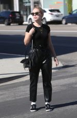 TANYA BURR Heading to a Meeting in Los Angeles 02/07/2019