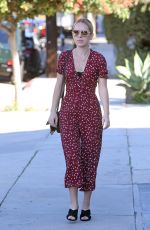 TANYA BURR Out and About in os Angeles 02/07/2019