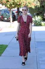 TANYA BURR Out and About in os Angeles 02/07/2019