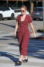 TANYA BURR Out and About in os Angeles 02/07/2019